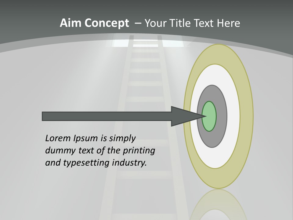 Entrance End Future PowerPoint Template