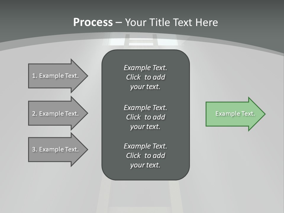 Entrance End Future PowerPoint Template
