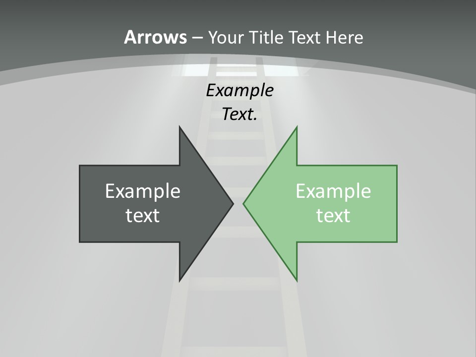 Entrance End Future PowerPoint Template