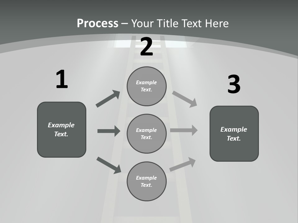 Entrance End Future PowerPoint Template