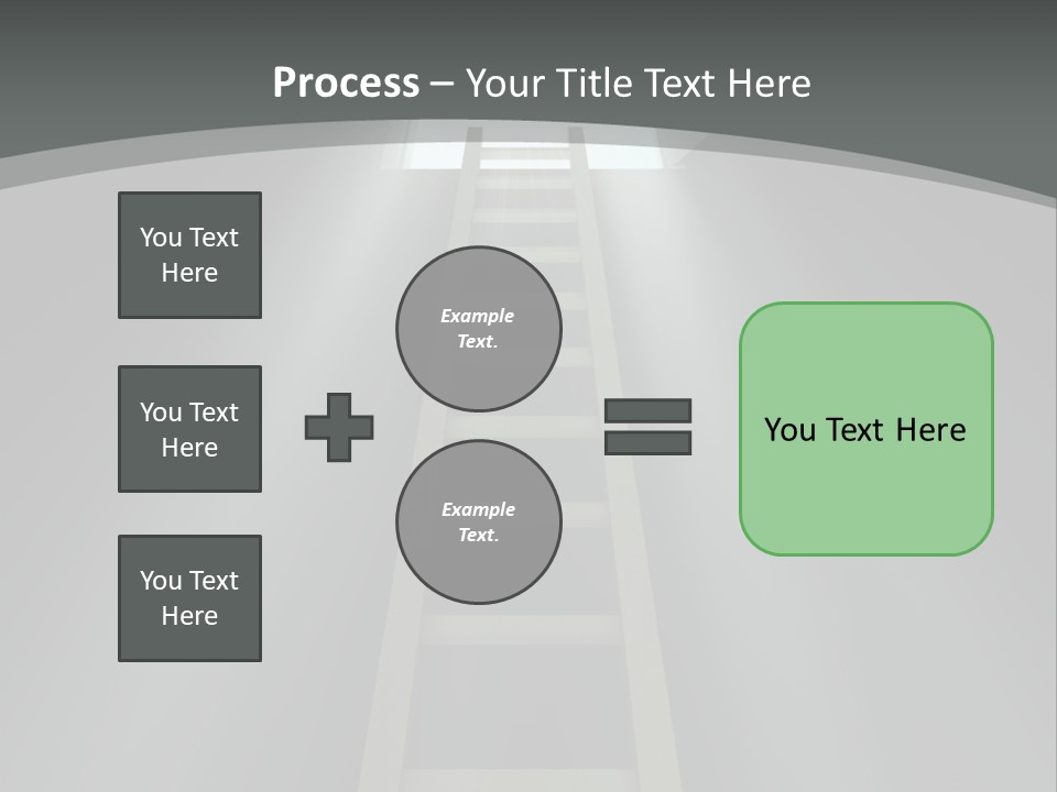 Entrance End Future PowerPoint Template