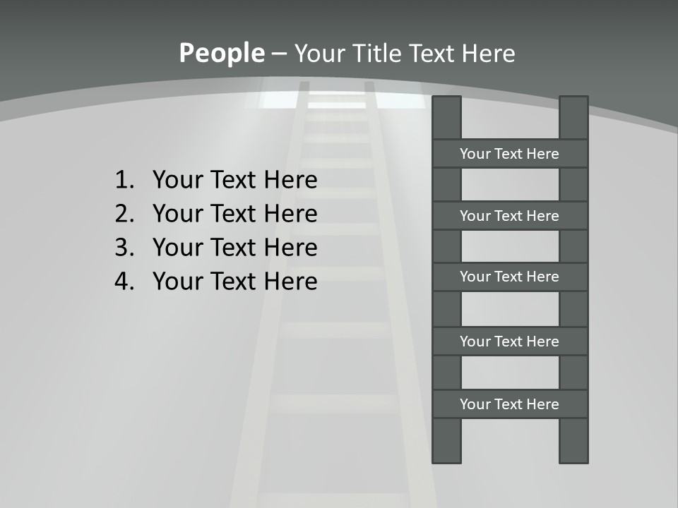 Entrance End Future PowerPoint Template