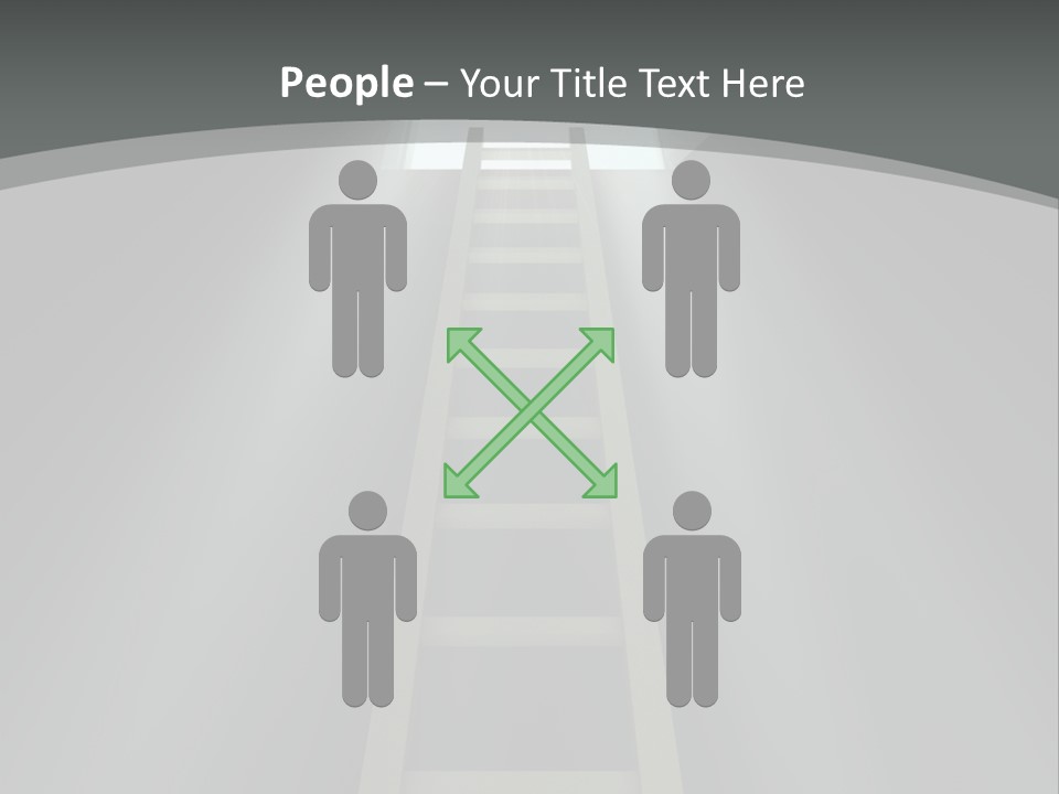 Entrance End Future PowerPoint Template