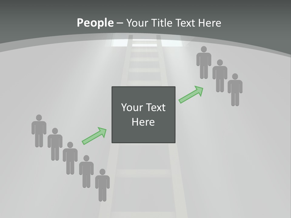 Entrance End Future PowerPoint Template