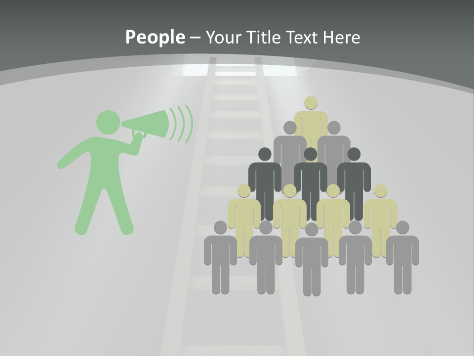 Entrance End Future PowerPoint Template