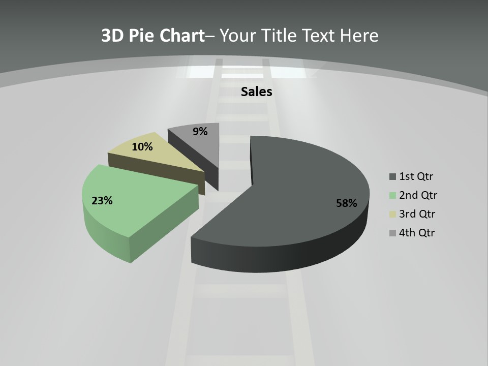 Entrance End Future PowerPoint Template