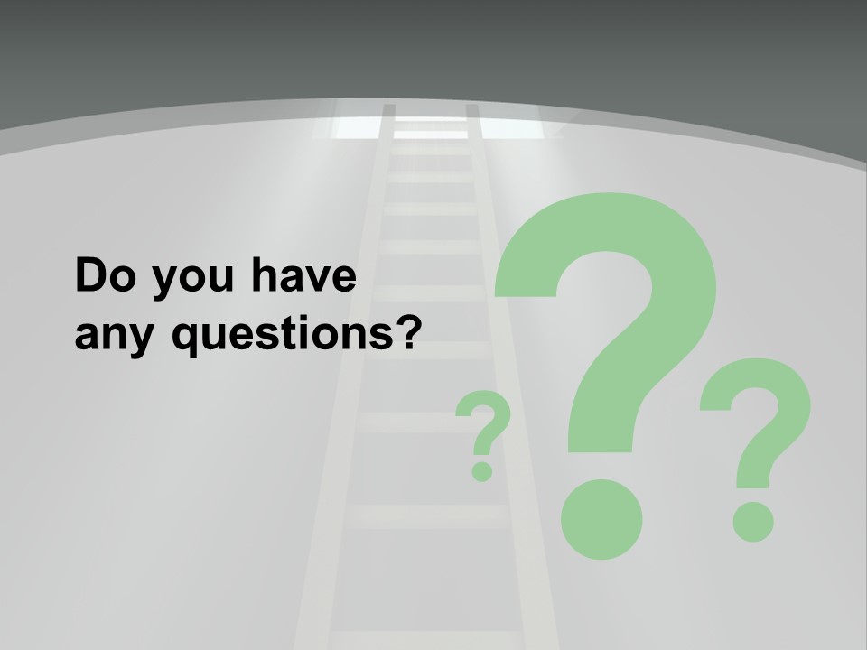 Entrance End Future PowerPoint Template