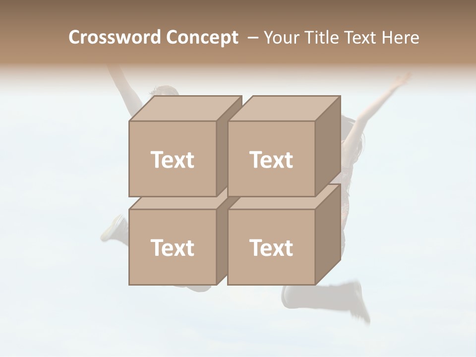 Caucasian Boyfriend Cute PowerPoint Template