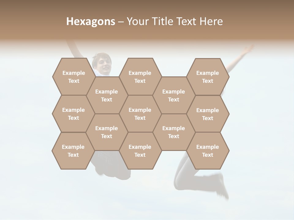 Caucasian Boyfriend Cute PowerPoint Template