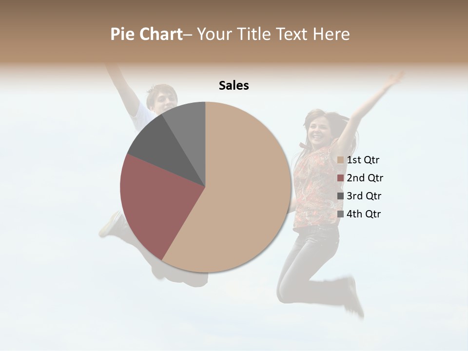 Caucasian Boyfriend Cute PowerPoint Template