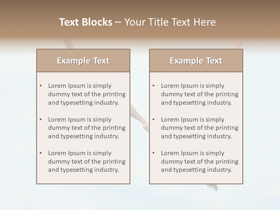 Caucasian Boyfriend Cute PowerPoint Template