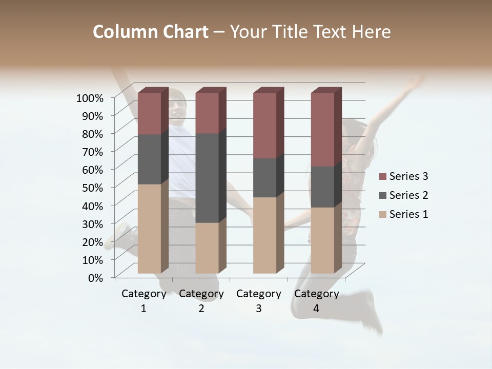 Caucasian Boyfriend Cute PowerPoint Template