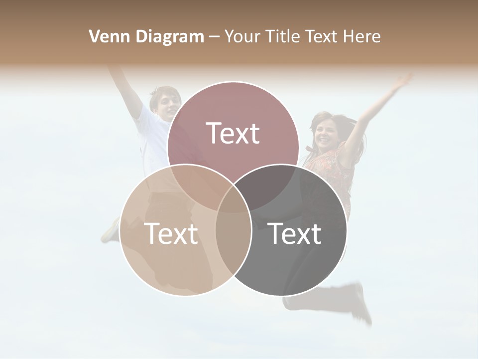 Caucasian Boyfriend Cute PowerPoint Template