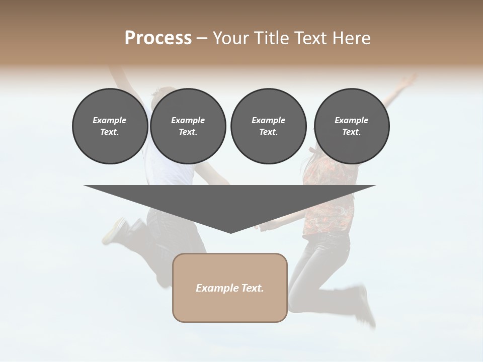 Caucasian Boyfriend Cute PowerPoint Template