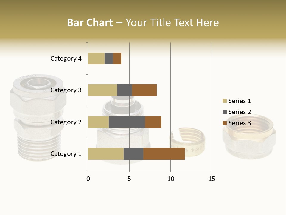 A Group Of Different Types Of Nuts And Fittings PowerPoint Template