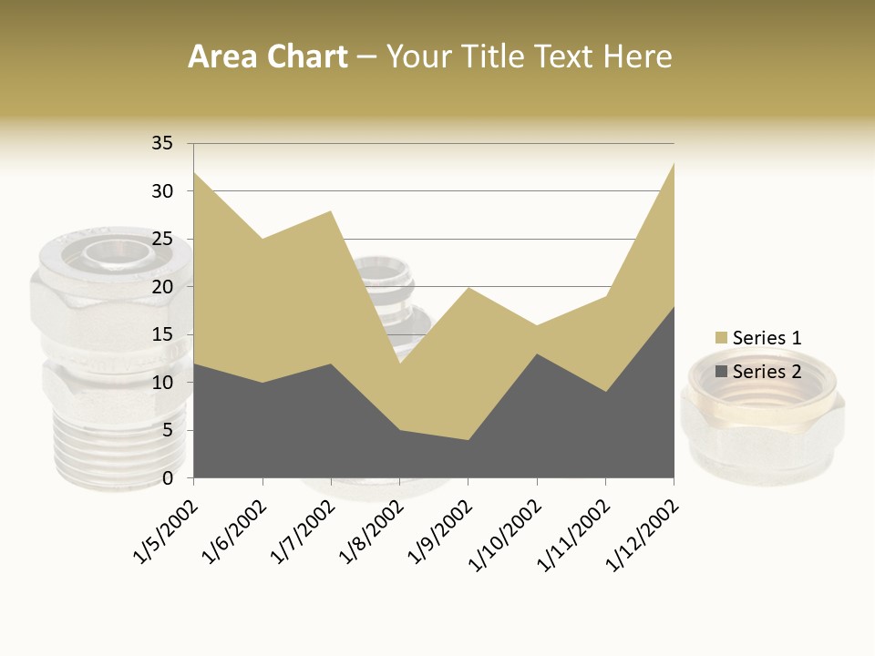 A Group Of Different Types Of Nuts And Fittings PowerPoint Template
