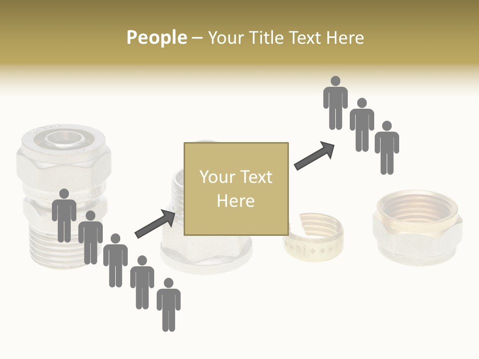 A Group Of Different Types Of Nuts And Fittings PowerPoint Template
