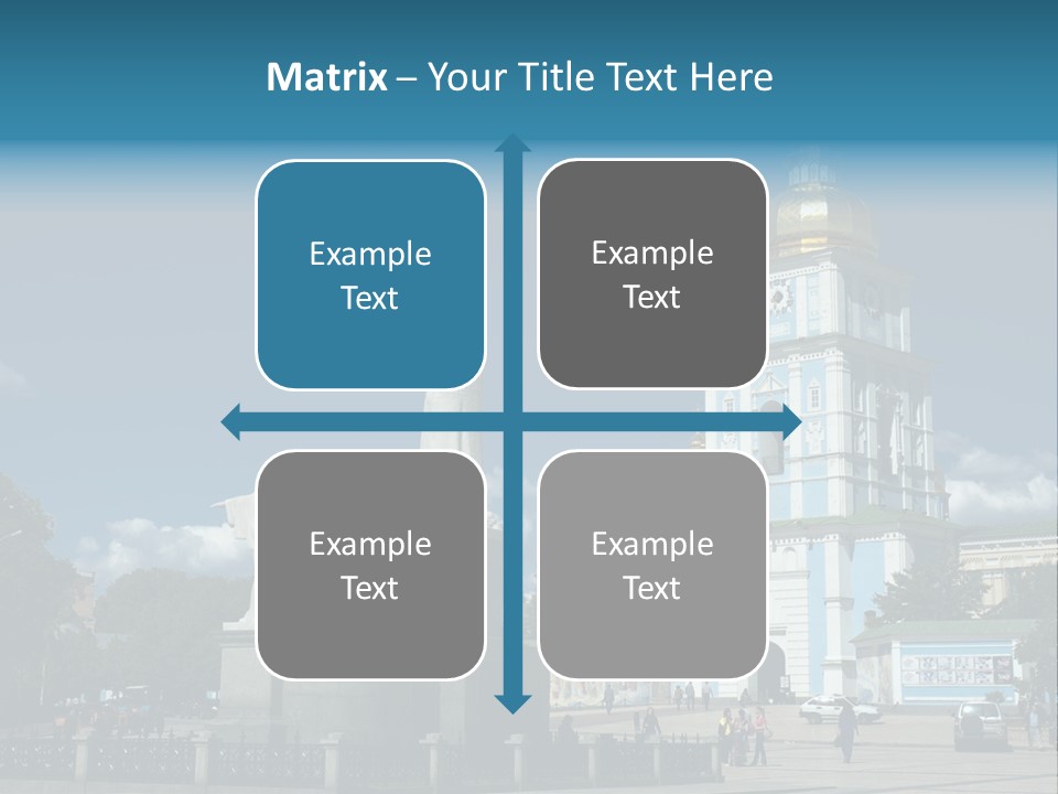 Sky Building Scenery PowerPoint Template