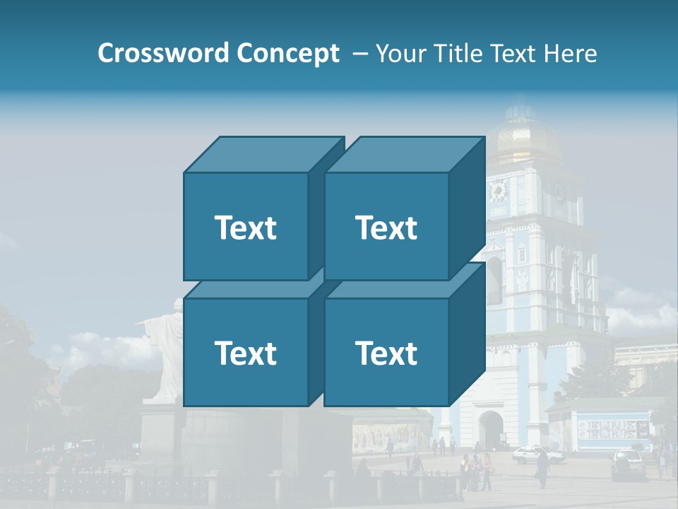 Sky Building Scenery PowerPoint Template