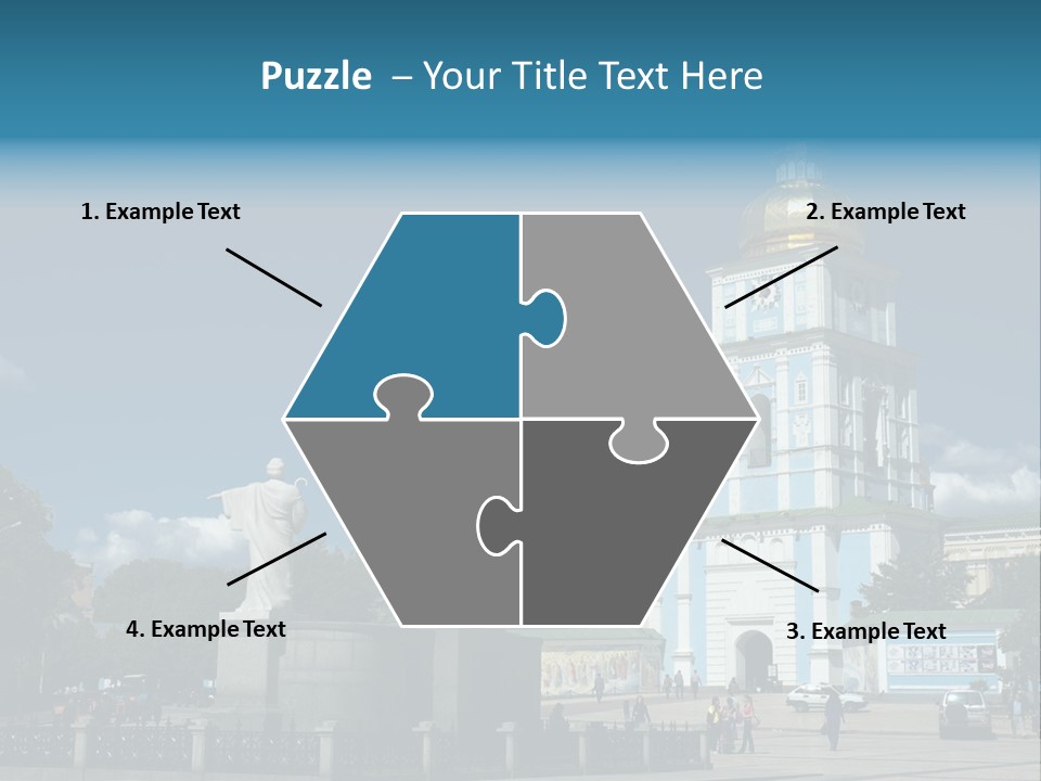 Sky Building Scenery PowerPoint Template
