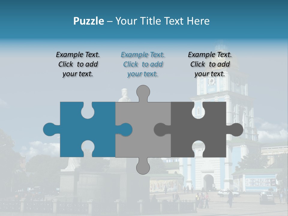 Sky Building Scenery PowerPoint Template