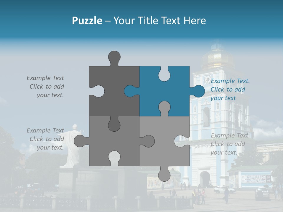 Sky Building Scenery PowerPoint Template