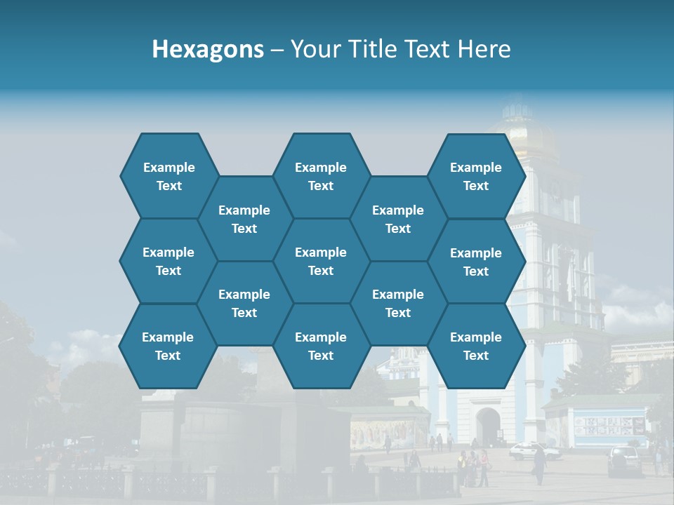 Sky Building Scenery PowerPoint Template