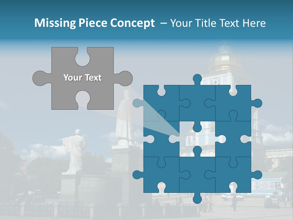 Sky Building Scenery PowerPoint Template