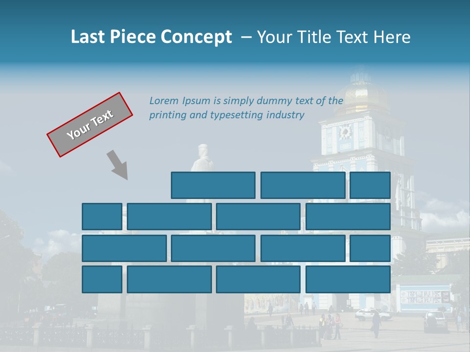 Sky Building Scenery PowerPoint Template