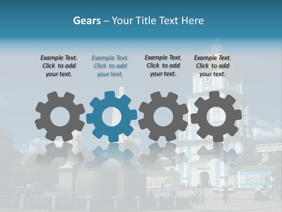 Sky Building Scenery PowerPoint Template