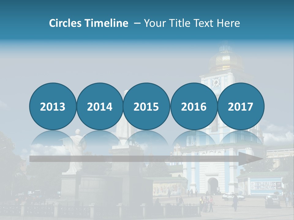 Sky Building Scenery PowerPoint Template