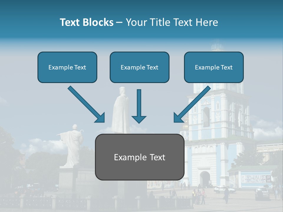 Sky Building Scenery PowerPoint Template