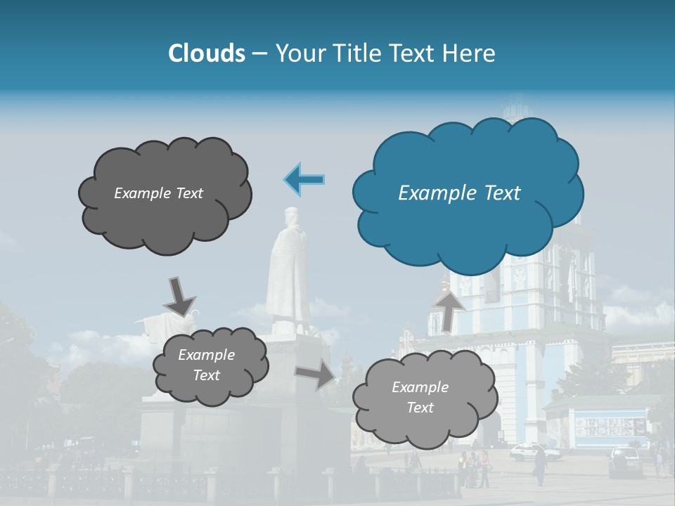 Sky Building Scenery PowerPoint Template