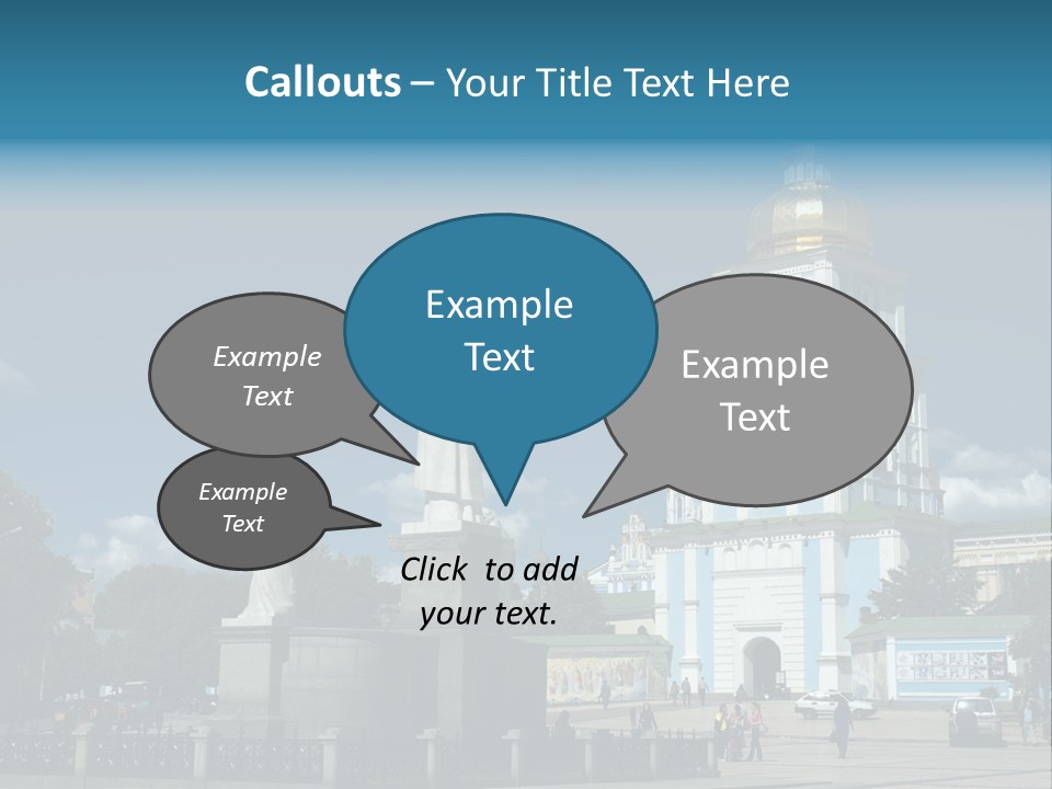 Sky Building Scenery PowerPoint Template