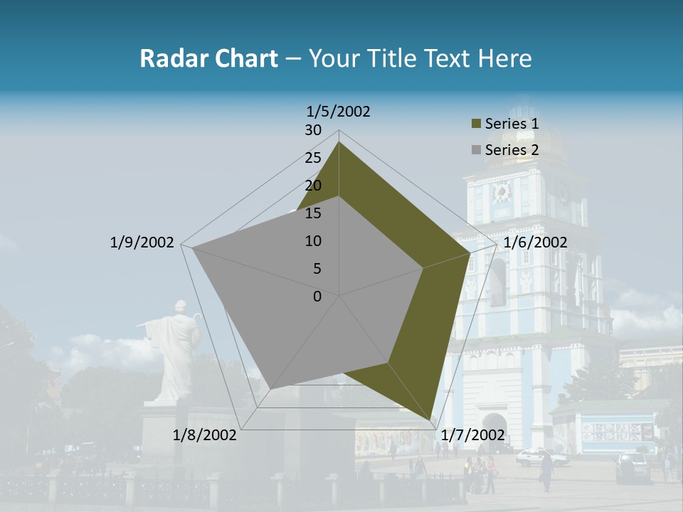 Sky Building Scenery PowerPoint Template