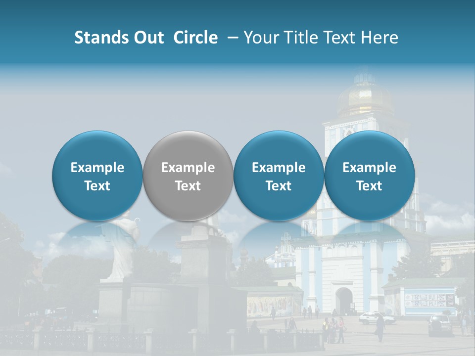 Sky Building Scenery PowerPoint Template