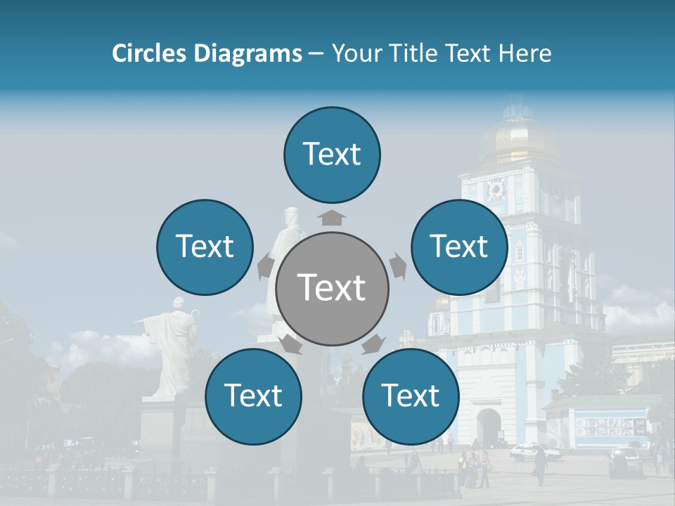 Sky Building Scenery PowerPoint Template