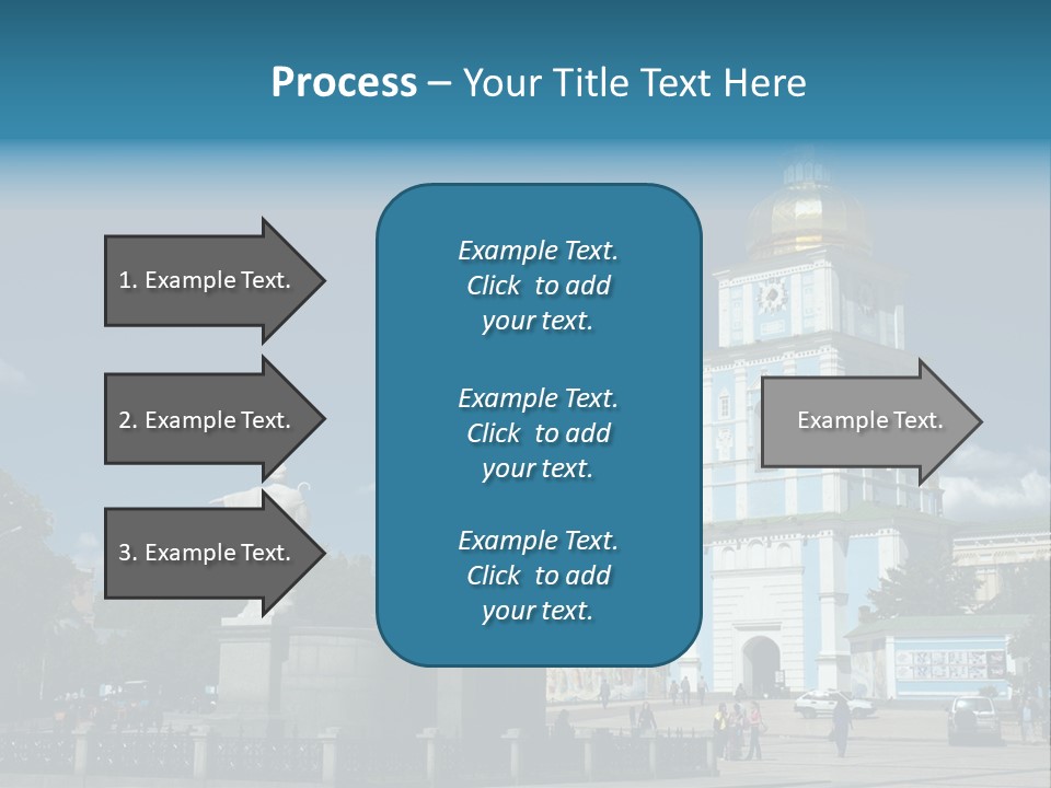 Sky Building Scenery PowerPoint Template