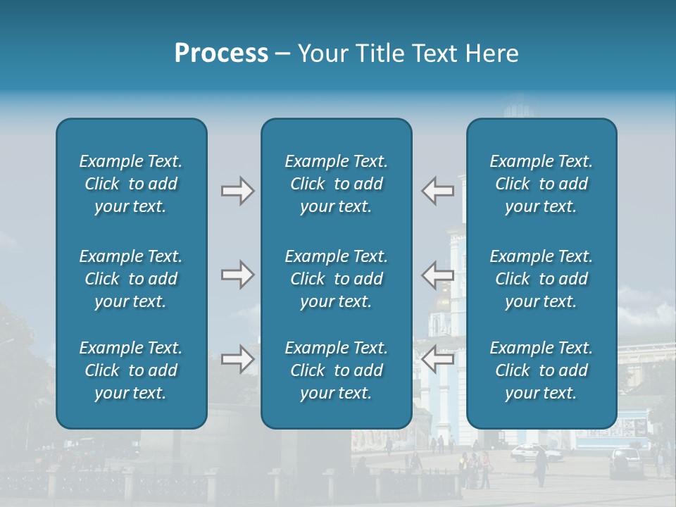 Sky Building Scenery PowerPoint Template