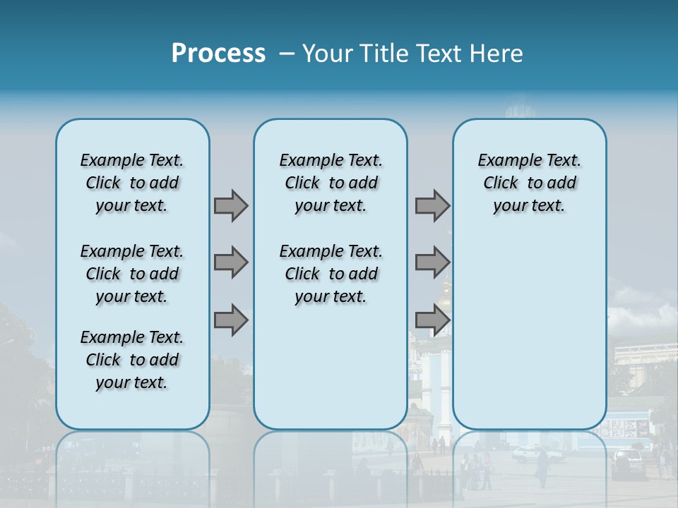 Sky Building Scenery PowerPoint Template