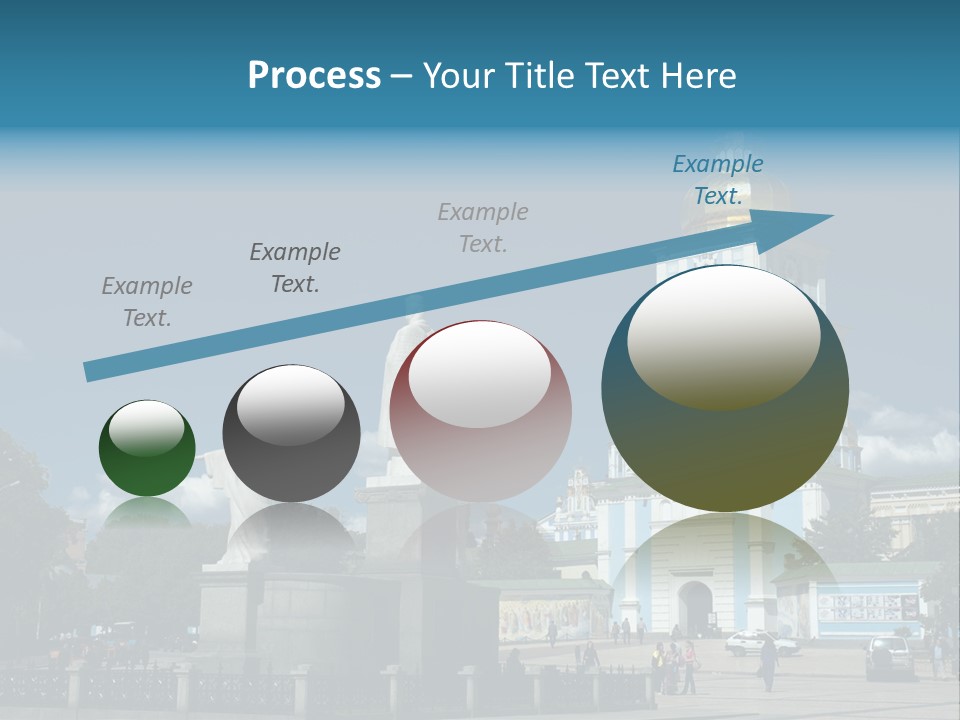 Sky Building Scenery PowerPoint Template