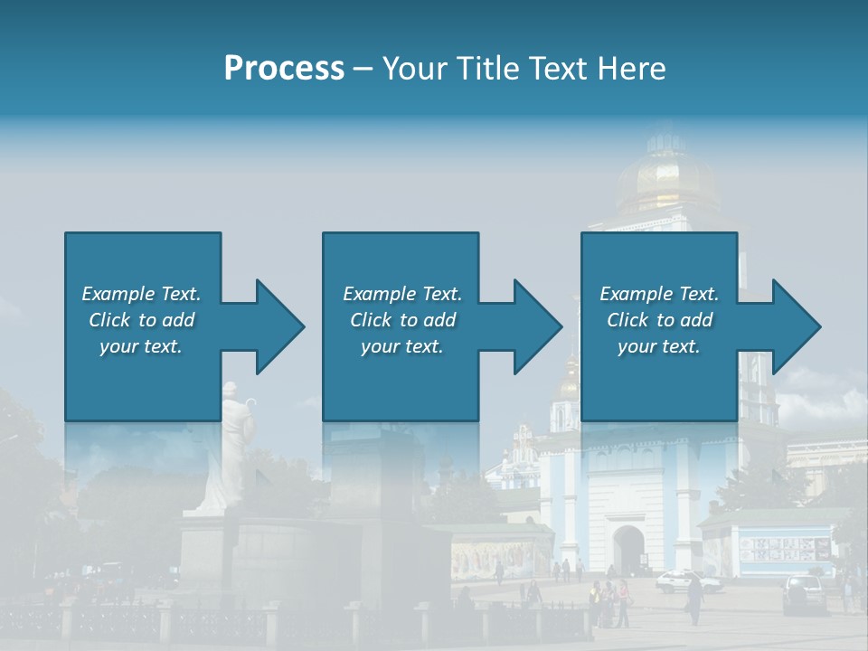 Sky Building Scenery PowerPoint Template