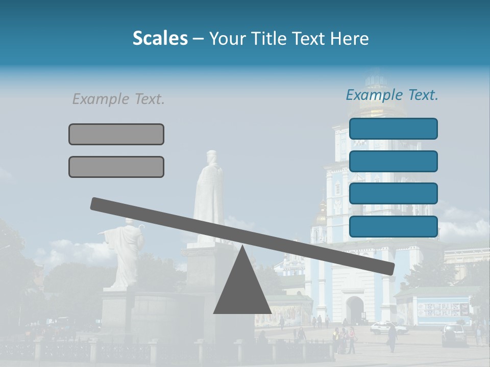 Sky Building Scenery PowerPoint Template