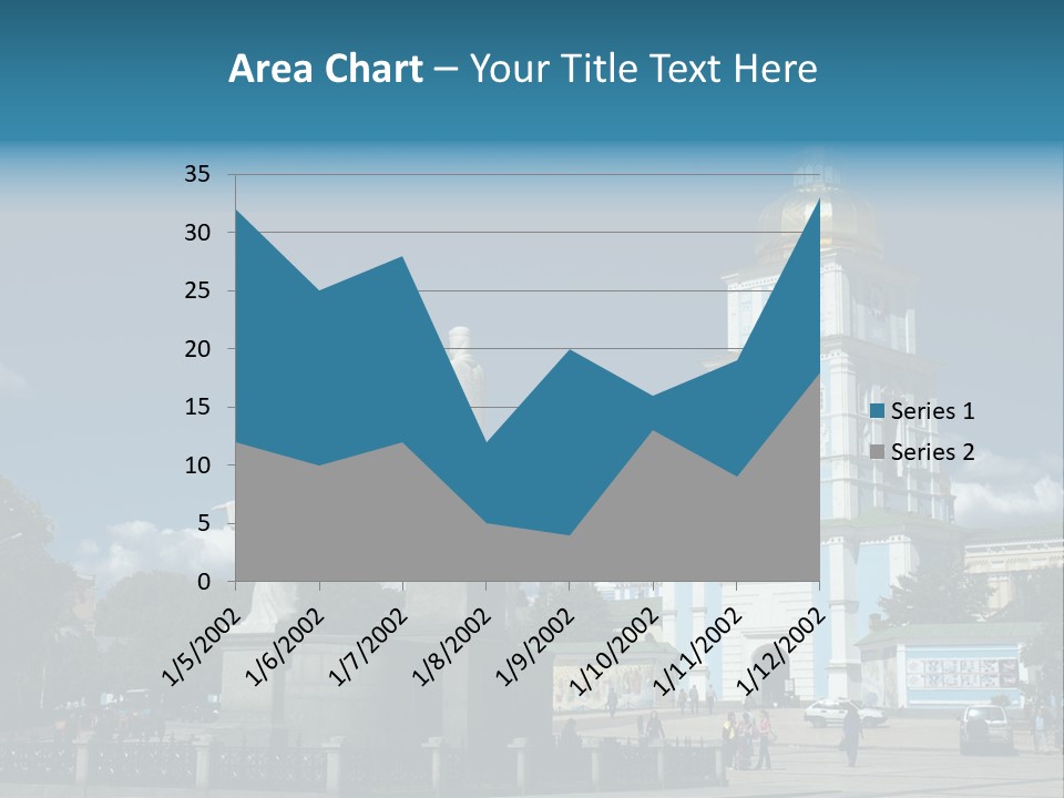 Sky Building Scenery PowerPoint Template