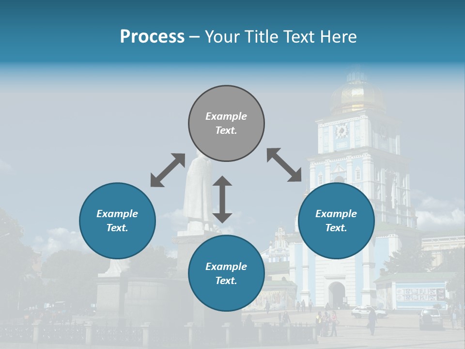 Sky Building Scenery PowerPoint Template