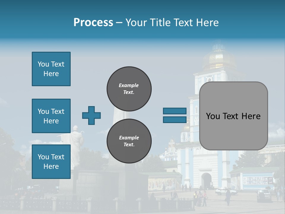 Sky Building Scenery PowerPoint Template