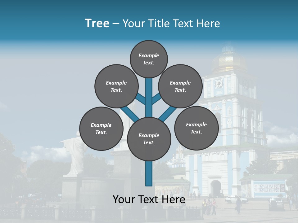 Sky Building Scenery PowerPoint Template