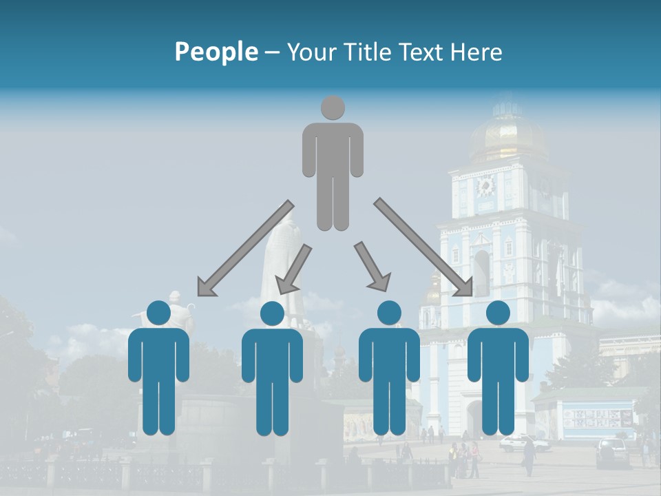 Sky Building Scenery PowerPoint Template