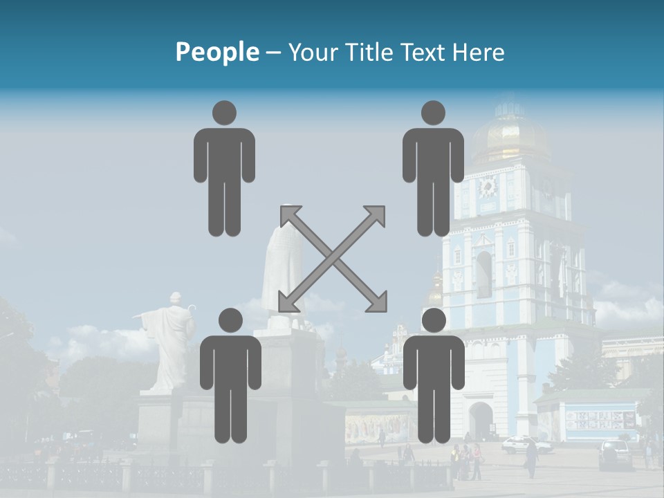 Sky Building Scenery PowerPoint Template