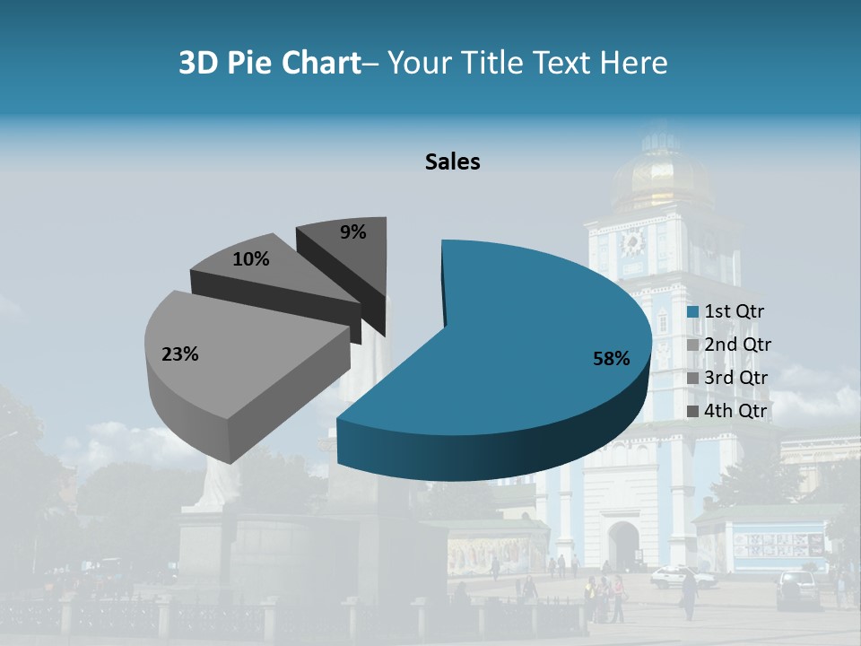 Sky Building Scenery PowerPoint Template